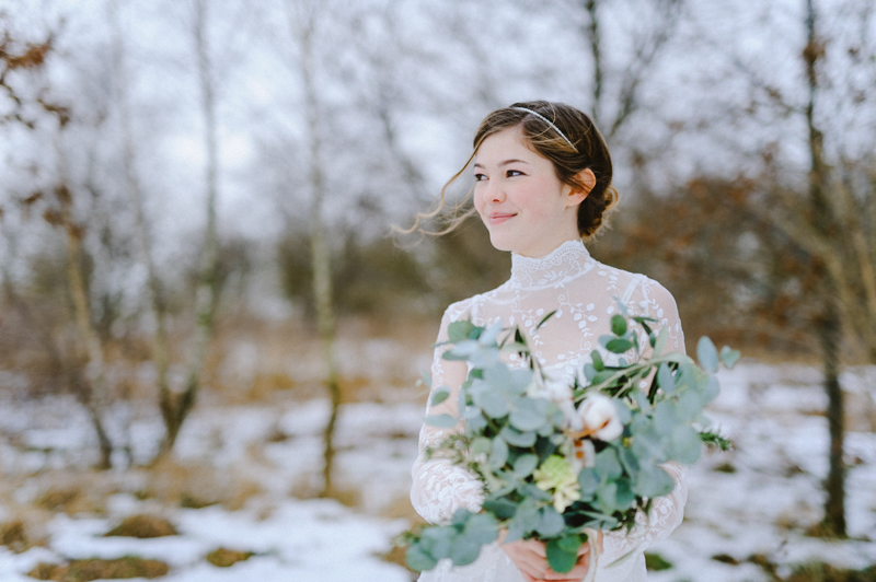 Winterhochzeit im Schnee